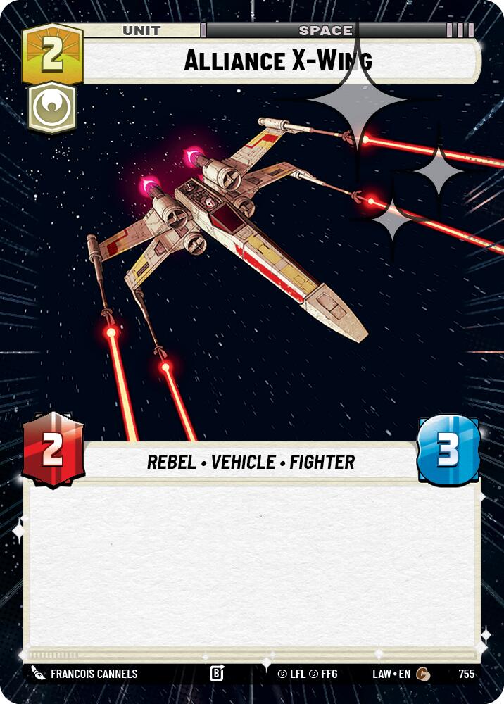 Alliance X-Wing (755) (Hyperspace Foil) (755) [A Lawless Time] - The Mythic Store | 24h Order Processing