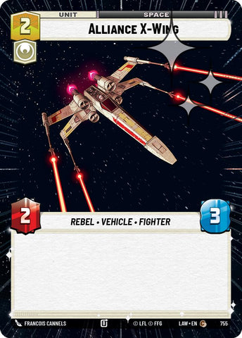 Alliance X-Wing (755) (Hyperspace Foil) (755) [A Lawless Time] - The Mythic Store | 24h Order Processing