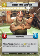 Hidden Hand Supplier (759) (Hyperspace Foil) (759) [A Lawless Time] - The Mythic Store | 24h Order Processing