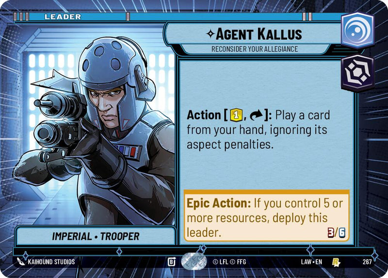 Agent Kallus - Reconsider Your Allegiance (Hyperspace) (267) (267) [A Lawless Time] - The Mythic Store | 24h Order Processing