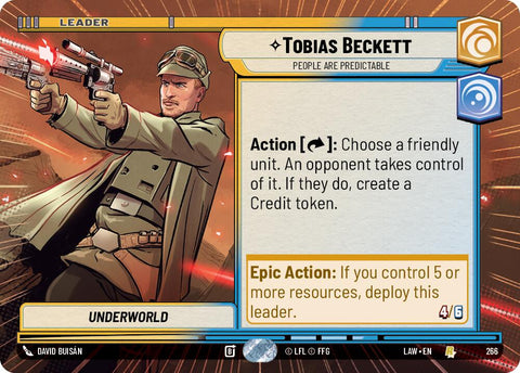 Tobias Beckett - People are Predictable (Hyperspace) (266) (266) [A Lawless Time] - The Mythic Store | 24h Order Processing