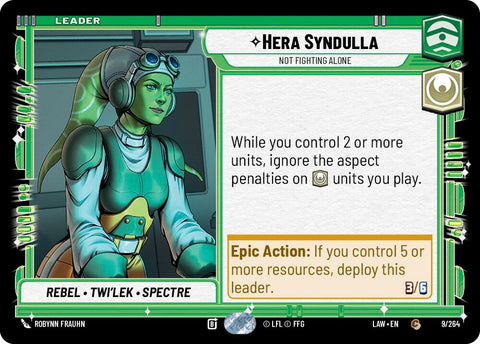 Hera Syndulla - Not Fighting Alone (9/264) (9/264) [A Lawless Time] - The Mythic Store | 24h Order Processing