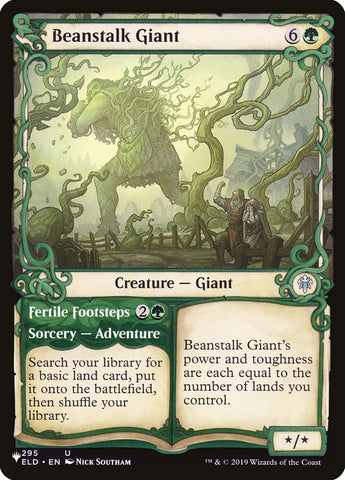 Beanstalk Giant // Fertile Footsteps (Showcase) [The List] - The Mythic Store | 24h Order Processing