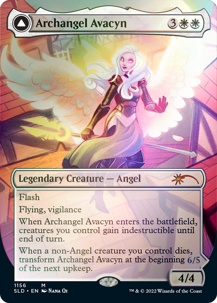 Archangel Avacyn // Avacyn, the Purifier (Borderless) [Secret Lair: From Cute to Brute] - The Mythic Store | 24h Order Processing