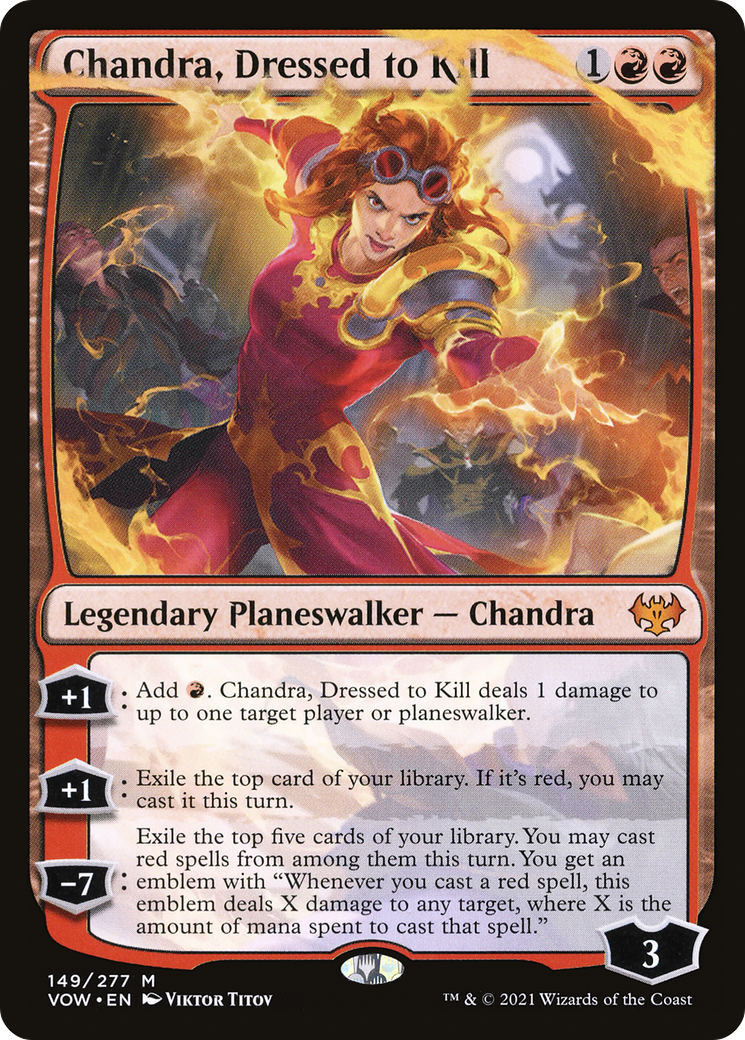 Chandra, Dressed to Kill [Innistrad: Crimson Vow] - The Mythic Store | 24h Order Processing