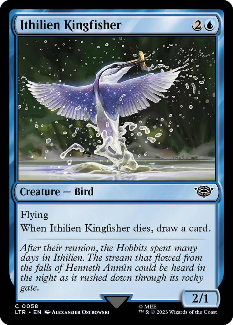 Ithilien Kingfisher [The Lord of the Rings: Tales of Middle-Earth] - The Mythic Store | 24h Order Processing