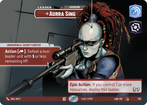 Aurra Sing - Assassin (Showcase) (770) (770) [A Lawless Time] - The Mythic Store | 24h Order Processing
