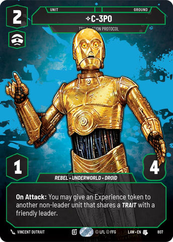C-3PO - Translation Protocol (Prestige) (807) (807) [A Lawless Time] - The Mythic Store | 24h Order Processing
