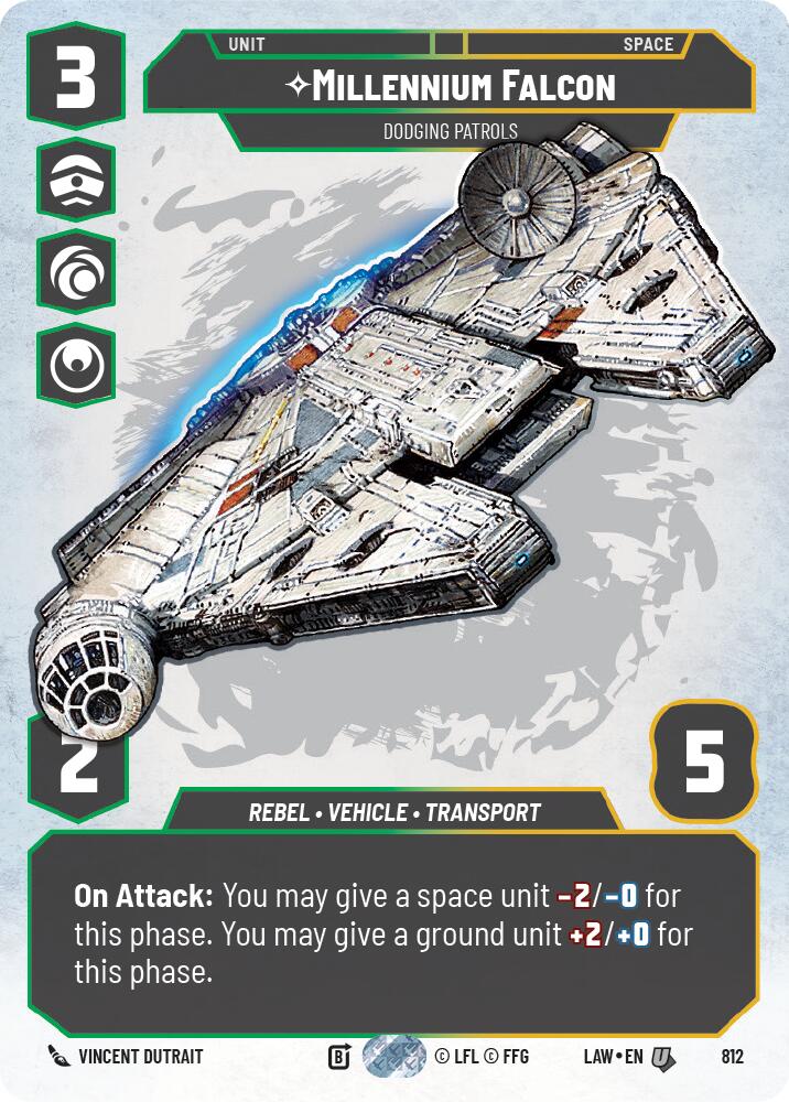 Millennium Falcon - Dodgingg Patrols (Prestige) (812) (812) [A Lawless Time] - The Mythic Store | 24h Order Processing
