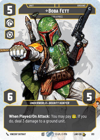 Boba Fett - For a Price (Prestige) (813) (813) [A Lawless Time] - The Mythic Store | 24h Order Processing