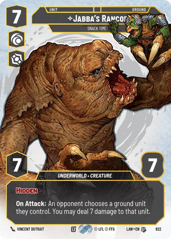 Jabba's Rancor - Snack Time! (Prestige) (822) (822) [A Lawless Time] - The Mythic Store | 24h Order Processing