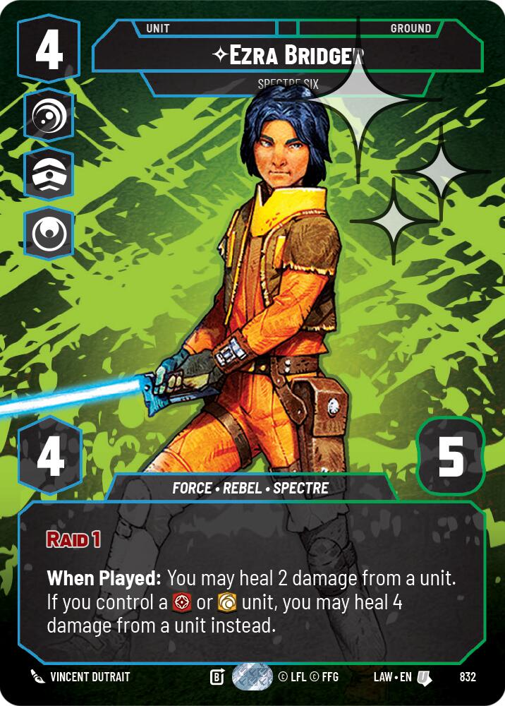 Ezra Bridger - Spectre Six (Prestige Foil) (832) (832) [A Lawless Time] - The Mythic Store | 24h Order Processing