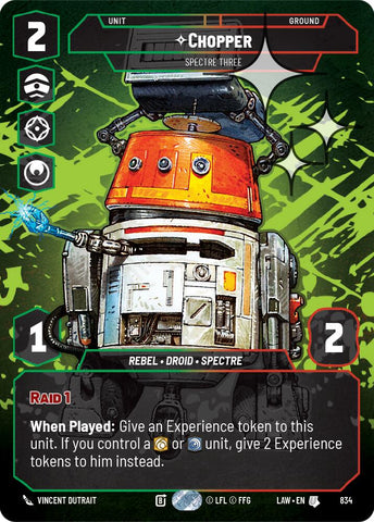 Chopper - Spectre Three (Prestige Foil) (834) (834) [A Lawless Time] - The Mythic Store | 24h Order Processing