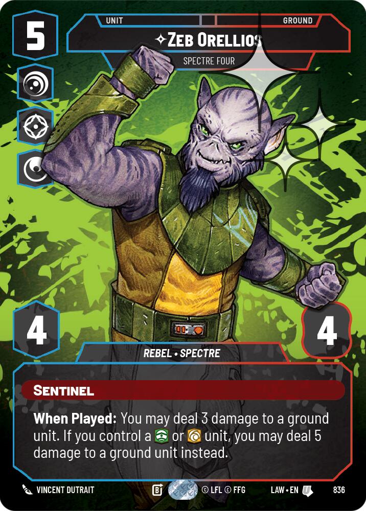 Zeb Orellios - Spectre Four (Prestige Foil) (836) (836) [A Lawless Time] - The Mythic Store | 24h Order Processing