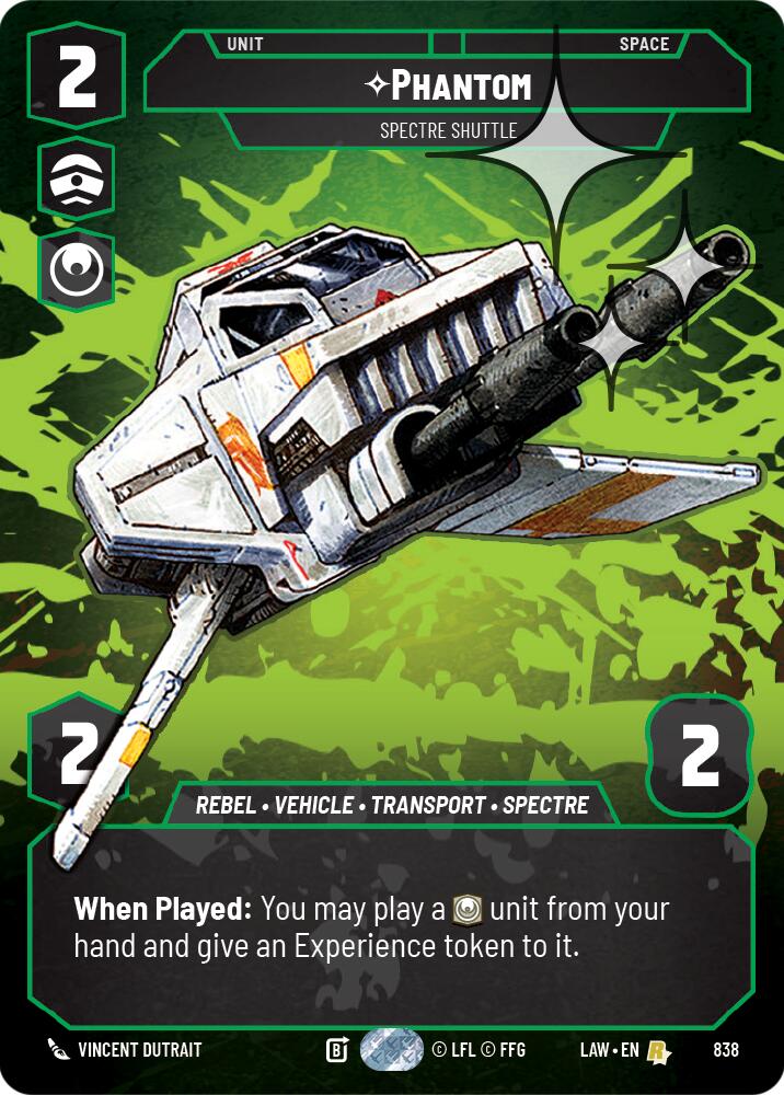 Phantom - Spectre Shuttle (Prestige Foil) (838) (838) [A Lawless Time] - The Mythic Store | 24h Order Processing