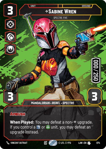 Sabine Wren - Spectre Five (Serialized) (874) (874) [A Lawless Time] - The Mythic Store | 24h Order Processing