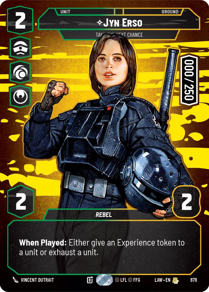 Jyn Erso - Take the Next Chance (Serialized) (878) (878) [A Lawless Time] - The Mythic Store | 24h Order Processing