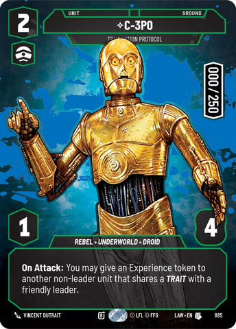 C-3PO - Translation Protocol (Serialized) (885) (885) [A Lawless Time] - The Mythic Store | 24h Order Processing