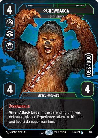 Chewbacca - Mighty Rescuer (Serialized) (888) (888) [A Lawless Time] - The Mythic Store | 24h Order Processing