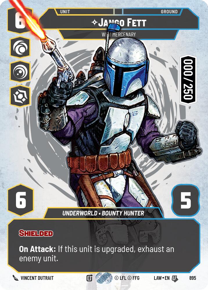 Jango Fett - Wily Mercenary (Serialized) (895) (895) [A Lawless Time] - The Mythic Store | 24h Order Processing