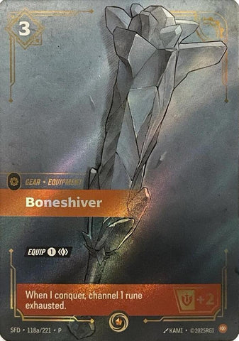 Boneshiver (118a/221) [Riftbound Organized Play Promotional Cards] - The Mythic Store | 24h Order Processing