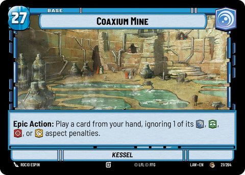 Coaxium Mine // Credit (21 // T01) (21 // T01) [A Lawless Time] - The Mythic Store | 24h Order Processing