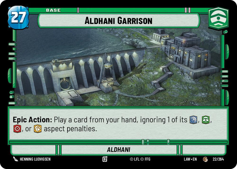 Aldhani Garrison // Credit (22 // T01) (22 // T01) [A Lawless Time] - The Mythic Store | 24h Order Processing