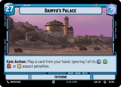 Daimyo's Palace // Experience (20 // T02) (20 // T02) [A Lawless Time] - The Mythic Store | 24h Order Processing
