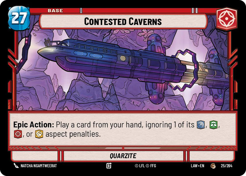 Contested Caverns // Shield (25 // T03) (25 // T03) [A Lawless Time] - The Mythic Store | 24h Order Processing