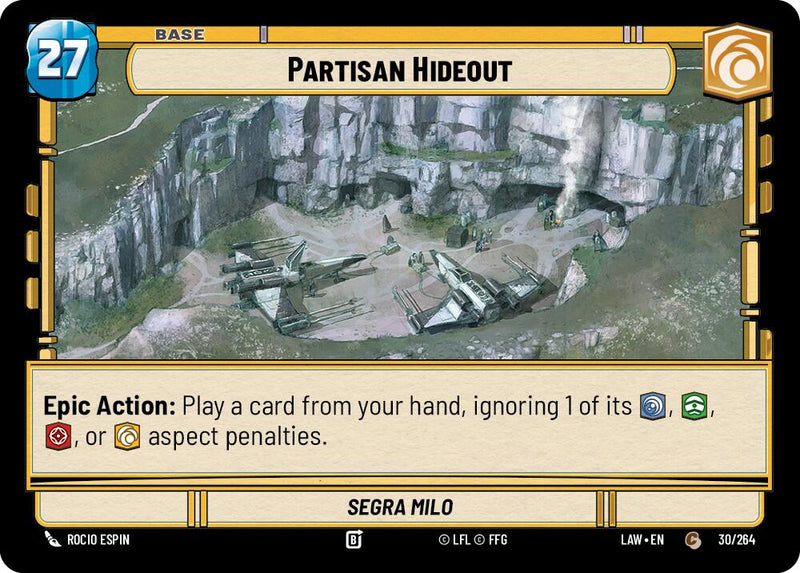 Partisan Hideout // Shield (30 // T03) (30 // T03) [A Lawless Time] - The Mythic Store | 24h Order Processing