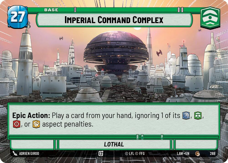 Imperial Command Complex // Credit (288 // t04) (Hyperspace) (288 // T04) [A Lawless Time] - The Mythic Store | 24h Order Processing