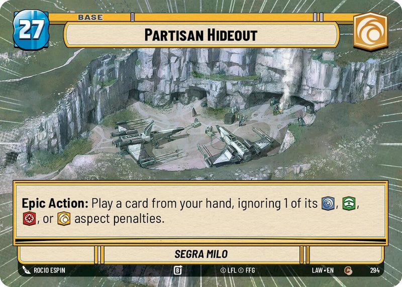 Partisan Hideout // Experience (294 // t05) (Hyperspace) (294 // T05) [A Lawless Time] - The Mythic Store | 24h Order Processing