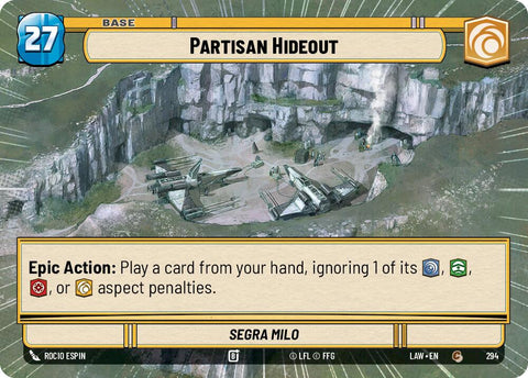 Partisan Hideout // Experience (294 // t05) (Hyperspace) (294 // T05) [A Lawless Time] - The Mythic Store | 24h Order Processing