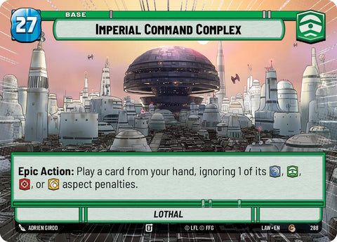 Imperial Command Complex // Shield (288 // t06) (Hyperspace) (288 // T06) [A Lawless Time] - The Mythic Store | 24h Order Processing