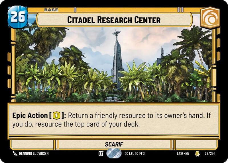 Citadel Research Center (29) (29) [A Lawless Time] - The Mythic Store | 24h Order Processing