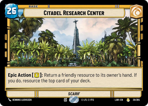 Citadel Research Center (29) (29) [A Lawless Time] - The Mythic Store | 24h Order Processing
