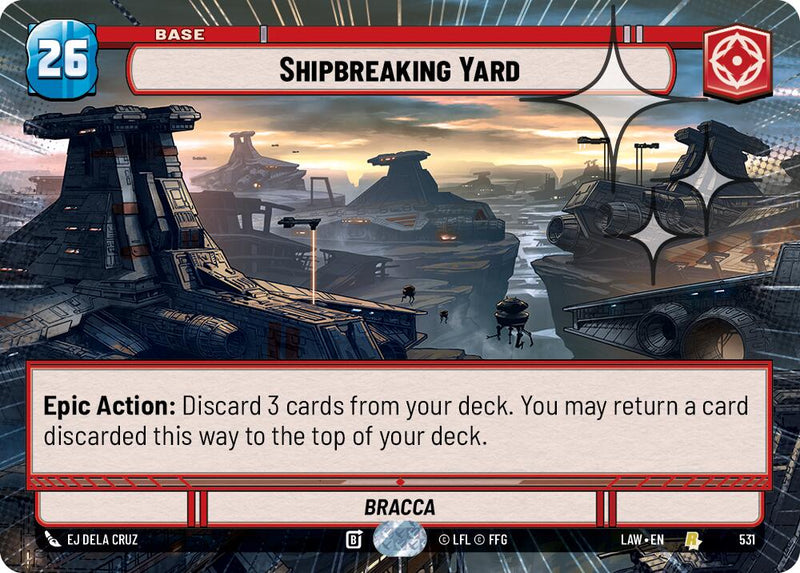 Shipbreaking Yard (531) (Hyperspace Foil) (531) [A Lawless Time] - The Mythic Store | 24h Order Processing