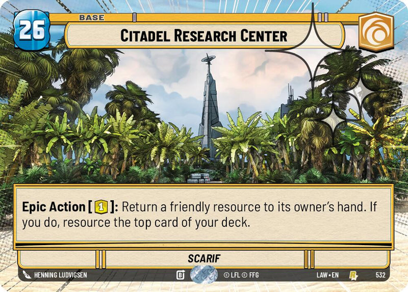 Citadel Research Center (532) (Hyperspace Foil) (532) [A Lawless Time] - The Mythic Store | 24h Order Processing
