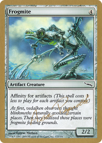 Frogmite (Aeo Paquette) [World Championship Decks 2004] - The Mythic Store | 24h Order Processing