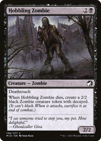 Hobbling Zombie [Innistrad: Midnight Hunt] - The Mythic Store | 24h Order Processing