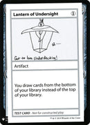 Lantern of Undersight [Mystery Booster Playtest Cards] - The Mythic Store | 24h Order Processing