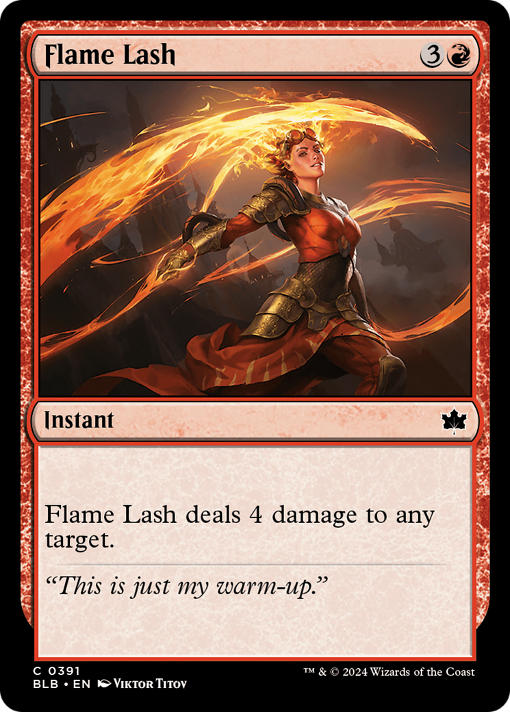 Flame Lash [Bloomburrow] - The Mythic Store | 24h Order Processing