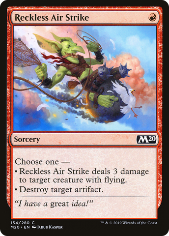 Reckless Air Strike [Core Set 2020] - The Mythic Store | 24h Order Processing