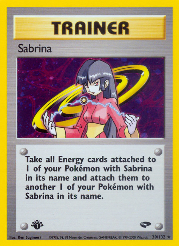 Sabrina (20/132) [Gym Challenge 1st Edition] - The Mythic Store | 24h Order Processing