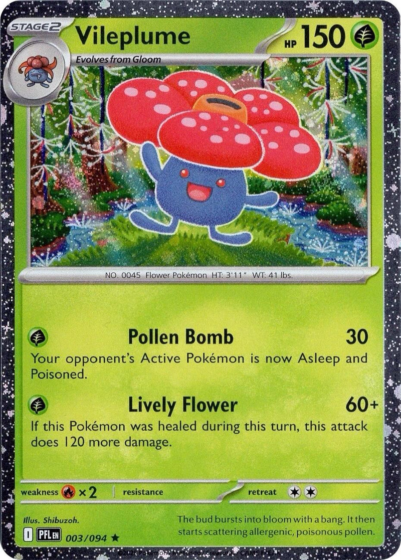 Vileplume (003/094) (Cosmos Holo) [Miscellaneous Cards] - The Mythic Store | 24h Order Processing