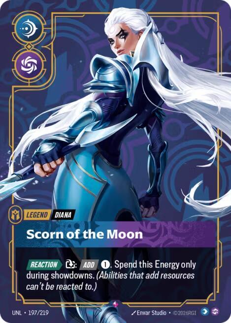 Diana - Scorn of the Moon (197/219) [Unleashed] - The Mythic Store | 24h Order Processing