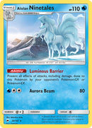 Alolan Ninetales (28/147) (Water Web Holo) (Theme Deck Exclusives) [Sun & Moon: Burning Shadows] - The Mythic Store | 24h Order Processing