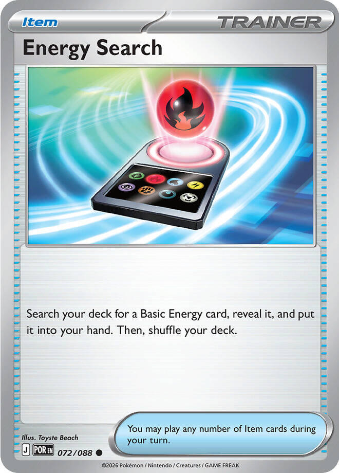 Energy Search (072/088) [Mega Evolution: Perfect Order] - The Mythic Store | 24h Order Processing