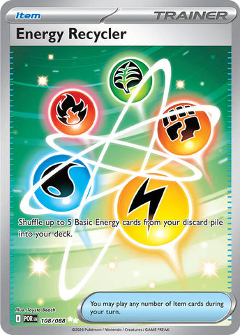 Energy Recycler (108/088) [Mega Evolution: Perfect Order] - The Mythic Store | 24h Order Processing
