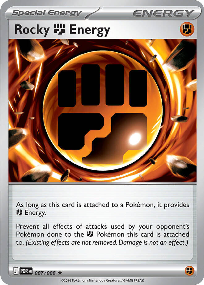 Rocky Fighting Energy (087/088) [Mega Evolution: Perfect Order] - The Mythic Store | 24h Order Processing